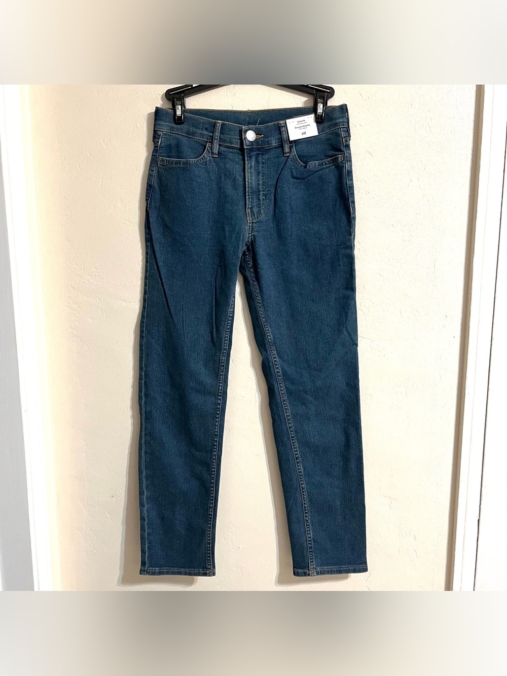 H&M Dark Blue Kids Straight Leg Jeans